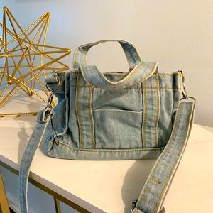 SMALL DENIM CROSSBODY